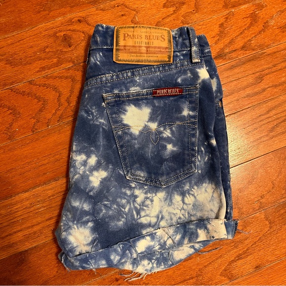 Paris Blues bleach dye shorts - Picture 7 of 7